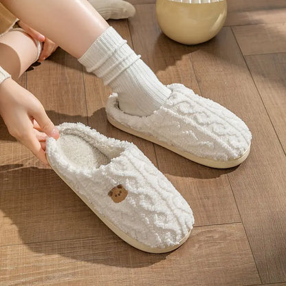 CHAUSSONS EN PELUCHE REVOSSA™ ANNA