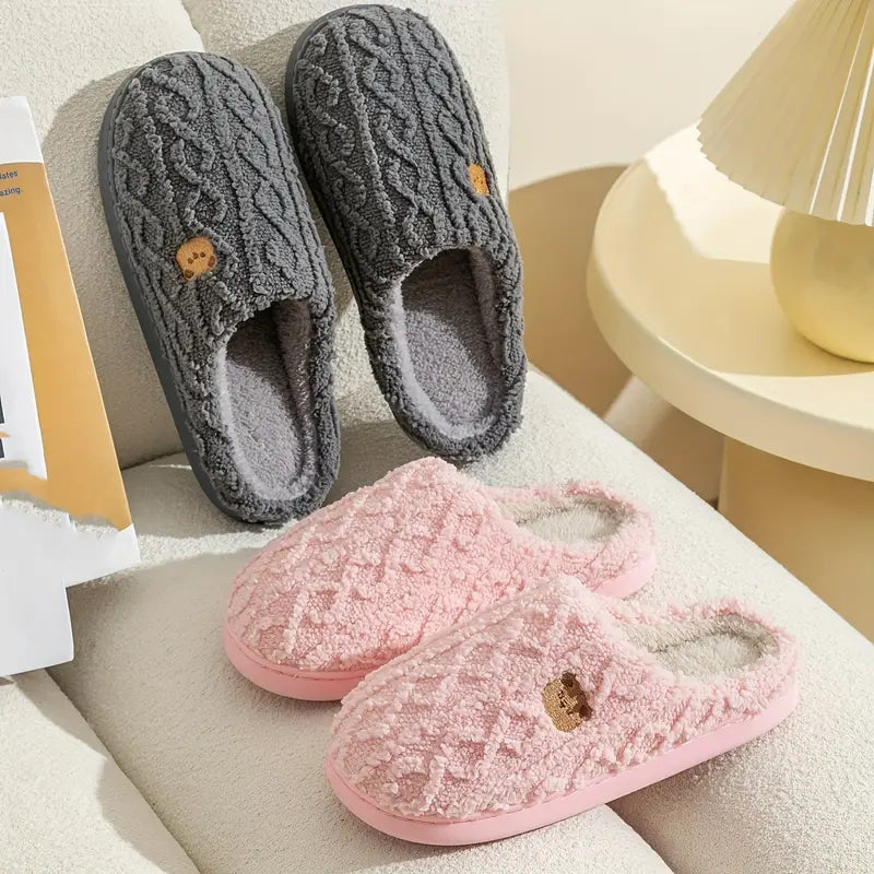 CHAUSSONS EN PELUCHE REVOSSA™ ANNA