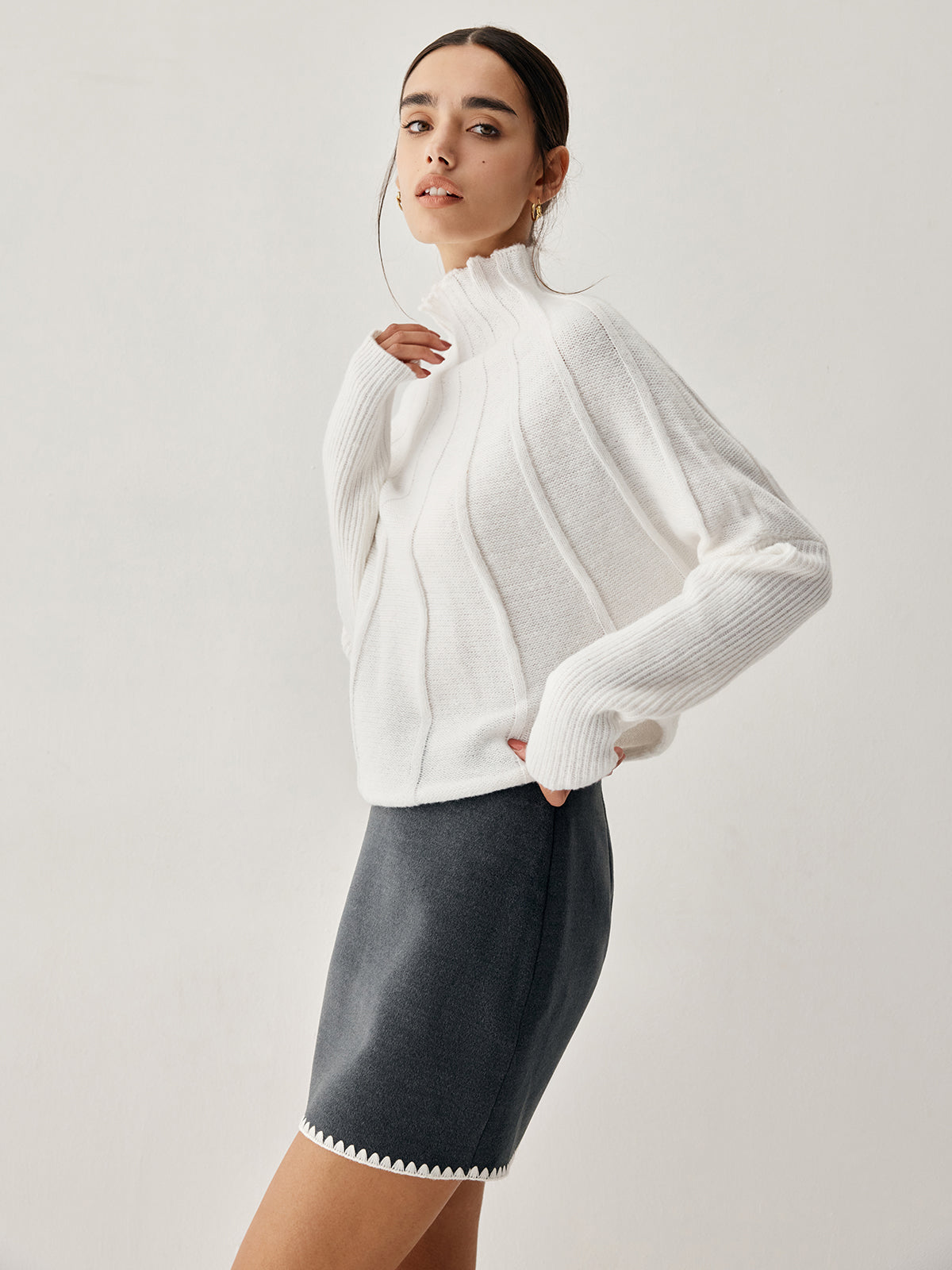 REVOSSA™ LANA TURTLENECK PULLOVER