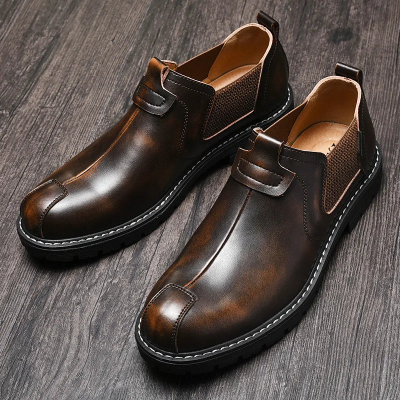 REVOSSA™ MOCASSINI LEATHER SHOES