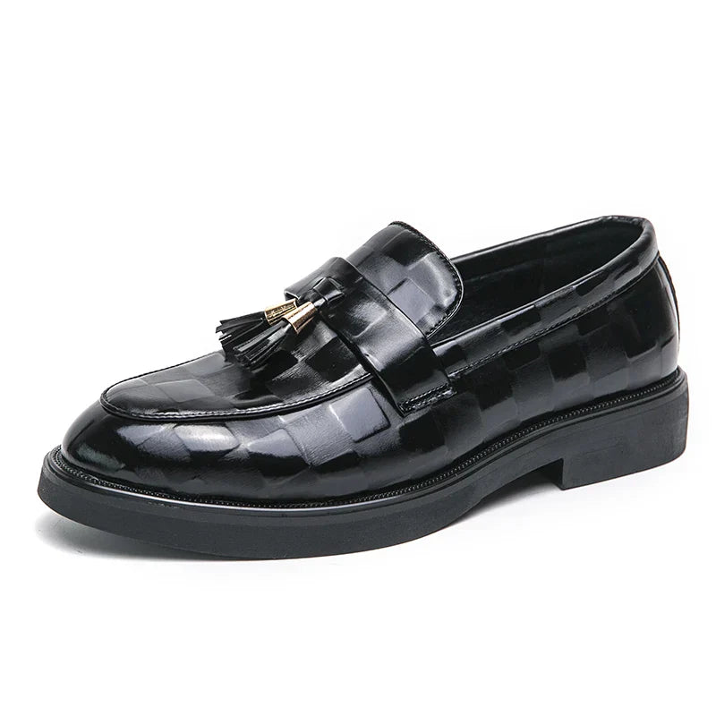 REVOSSA™ LORENZO LEATHER LOAFERS