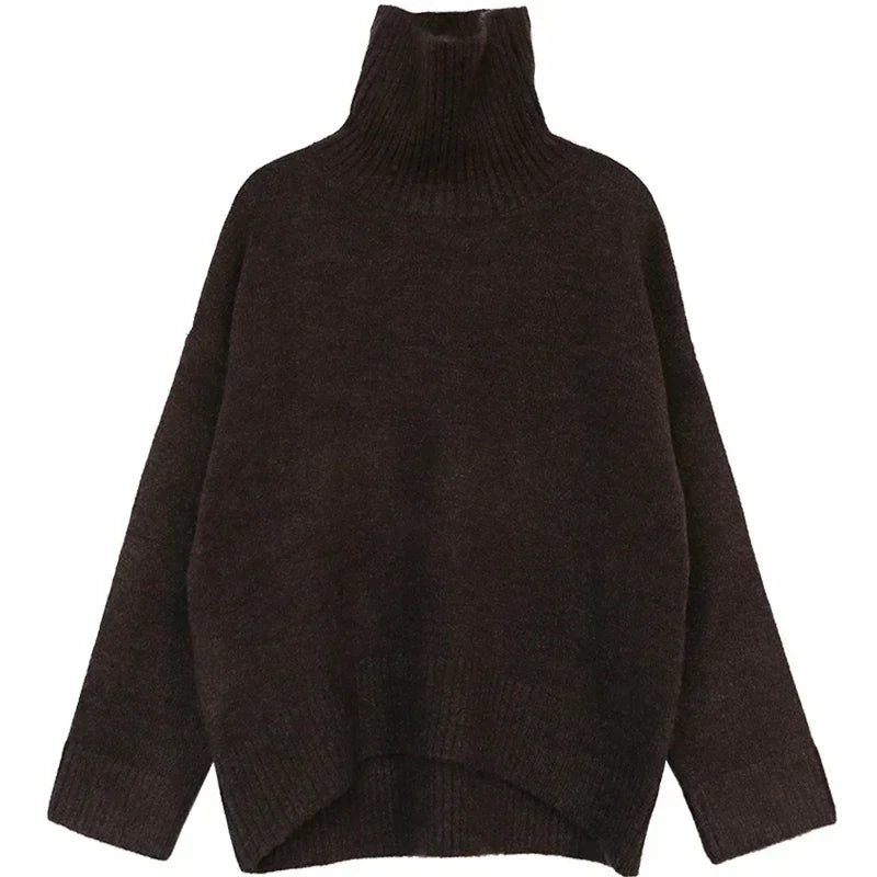 PULL À COL ROULÉ AMPLE ET CHIC REVOSSA™ 