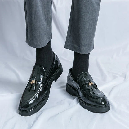 REVOSSA™ LORENZO LEATHER LOAFERS