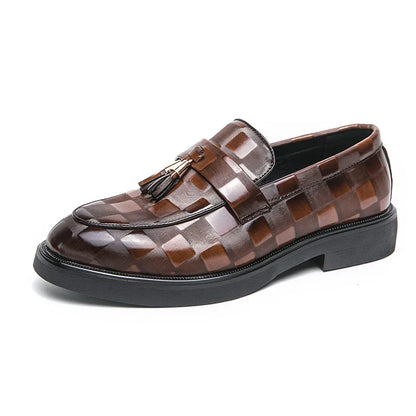 REVOSSA™ LORENZO LEATHER LOAFERS