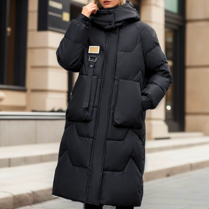 REVOSSA™ INDIGO PUFFER COAT