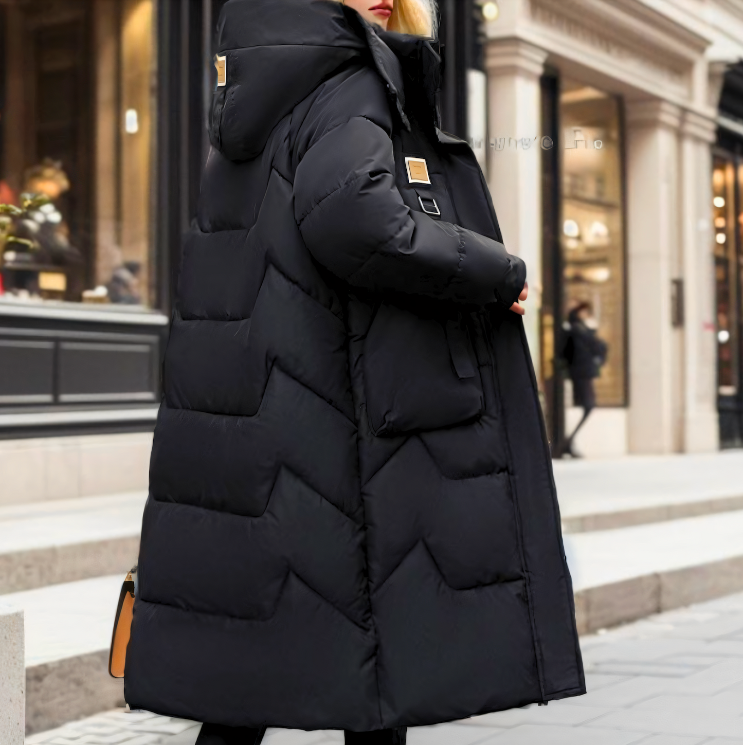 REVOSSA™ INDIGO PUFFER COAT