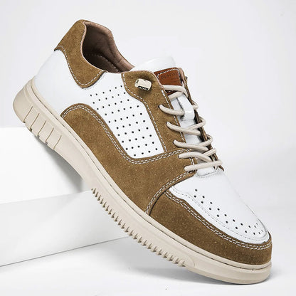 REVOSSA™ KINSLEY LEATHER SNEAKERS