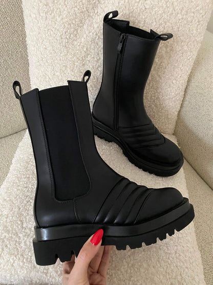 REVOSSA™ AUGUSTAS BLACK BOOTS