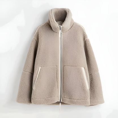 REVOSSA™ LUXE TEDDY ZIP JACKET